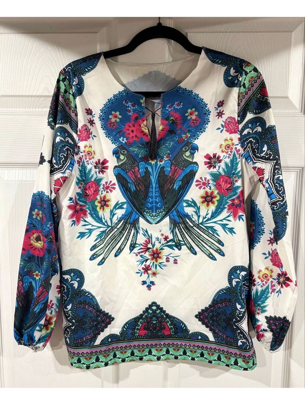 #214 Gorgeous bird tunic